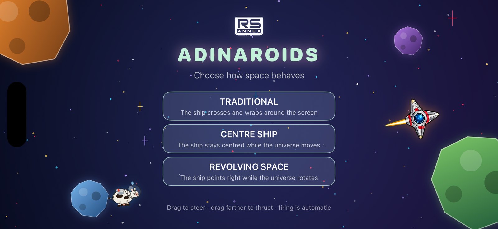 Adinaroids gameplay screenshot 1